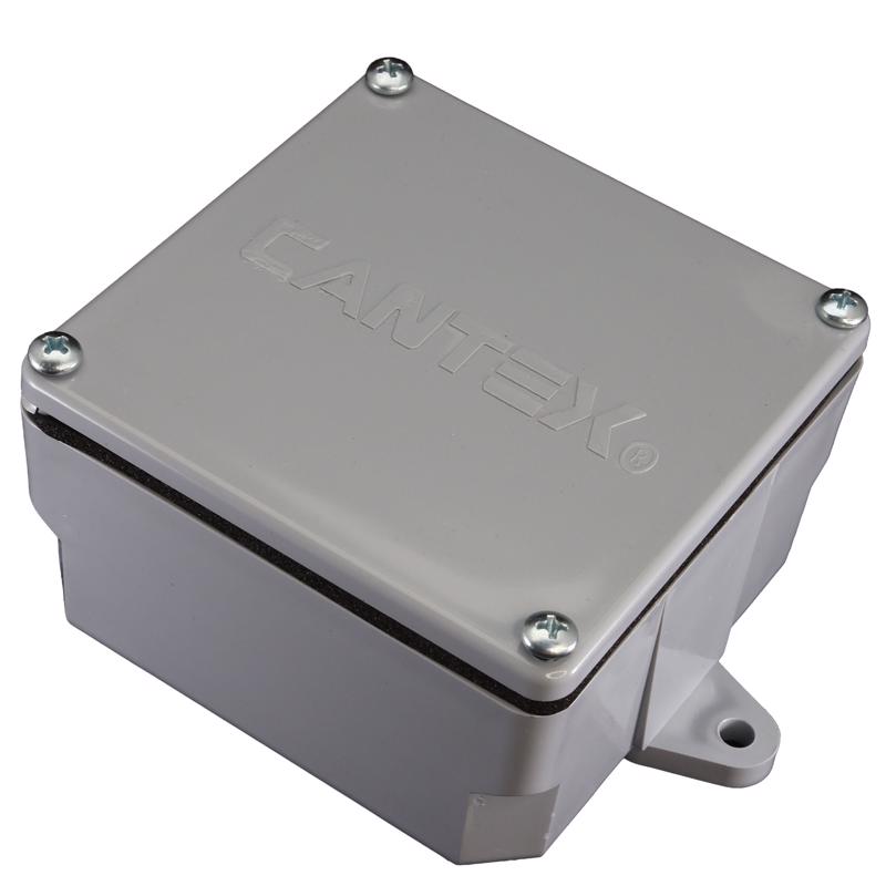 Cantex Square PVC Junction Box