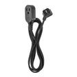 Globe Electric Indoor 7 ft. L Black Extension Cord 16/3