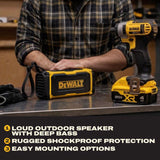 DeWalt Wireless Bluetooth Jobsite Speaker
