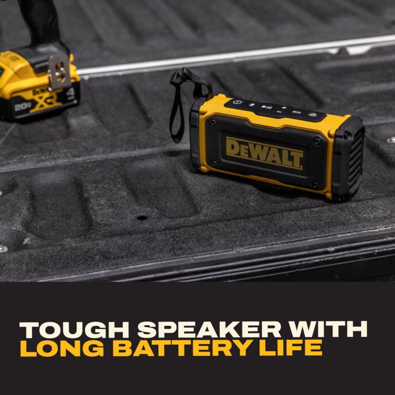 DeWalt Wireless Bluetooth Jobsite Speaker