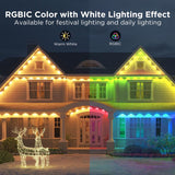 Govee Plug In 72 W LED Smart-Enabled Permanent String Light 1 pk