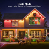 Govee Plug In 72 W LED Smart-Enabled Permanent String Light 1 pk