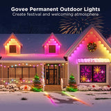 Govee Plug In 72 W LED Smart-Enabled Permanent String Light 1 pk