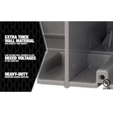 Southwire 55 cu in Rectangle Polycarbonate Box Mount