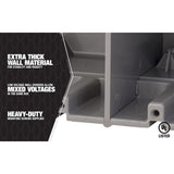 Southwire 67 cu in Rectangle Polycarbonate Box Mount