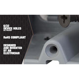 Southwire Rectangle PVC Low Voltage Mounting Bracket