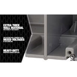 Southwire 110 cu in Rectangle Polycarbonate Box Mount