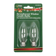 Xodus Innovations 7 W Torpedo Candelabra Incandescent Bulb E12 (Candelabra) Warm Candle Light 2 pk