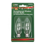 Xodus Innovations 7 W Torpedo Candelabra Incandescent Bulb E12 (Candelabra) Warm Candle Light 2 pk