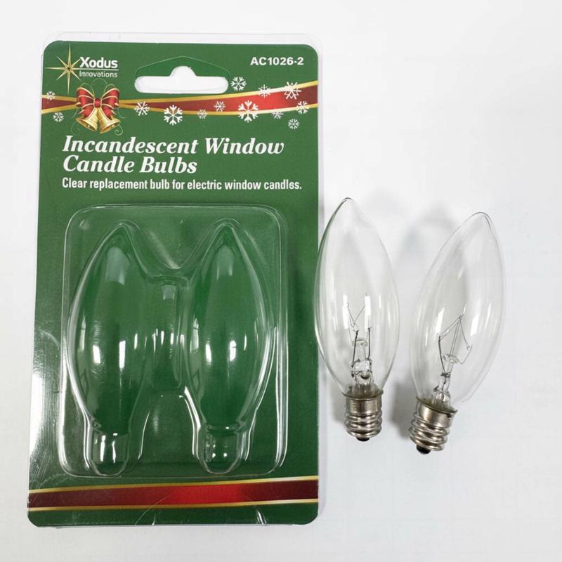 Xodus Innovations 7 W Torpedo Candelabra Incandescent Bulb E12 (Candelabra) Warm Candle Light 2 pk