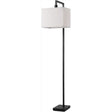 Globe Electric 60 in. Black Floor Lamp