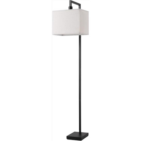 Globe Electric 60 in. Black Floor Lamp