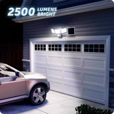 Globe Electric Motion-Sensing Solar Powered LED White Security Light
