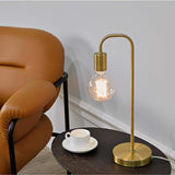 Globe Electric 18 in. Gold Table Lamp
