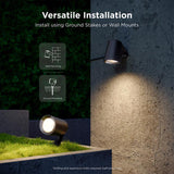 Govee Plug In 36 W LED Smart-Enabled Spotlight 4 pk