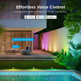 Govee Plug In 36 W LED Smart-Enabled Spotlight 4 pk