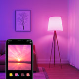 Govee A19 E26 (Medium) Smart-Enabled LED Bulb Color Changing 60 Watt Equivalence 4 pk
