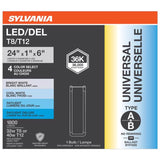 Sylvania T8 4CCT 24 in. Medium Bi-Pin U Bend LED Tube 32 Watt Equivalence 1 pk