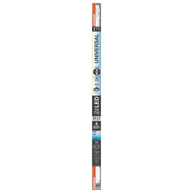 Sylvania T8 CCT 24 in. G13 Linear LED Tube 17 Watt Equivalence 1 pk