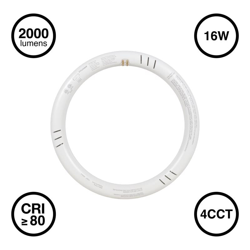 Sylvania T9 4CCT 12 in. G10Q Circline LED Tube 32 Watt Equivalence 1 pk