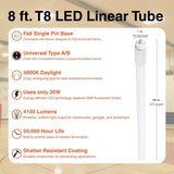 Sylvania Universal A/B LED 5000K 96 in. Single Pin Linear T8 LED Tube 75 Watt Equivalence 1 pk