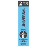 Sylvania Universal A/B LED Tube 5000K 96 in. Double Contact Linear T8 LED Tube 86 Watt Equivalence 2