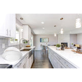 Lithonia Lighting 1.16 in. H X 7.72 in. W X 7.72 in. L Matte White LED Ceiling Light Fixture