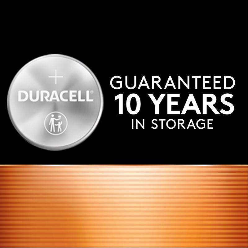 Duracell Lithium Coin 2430 3 V 285 mAh Medical Battery 1 pk