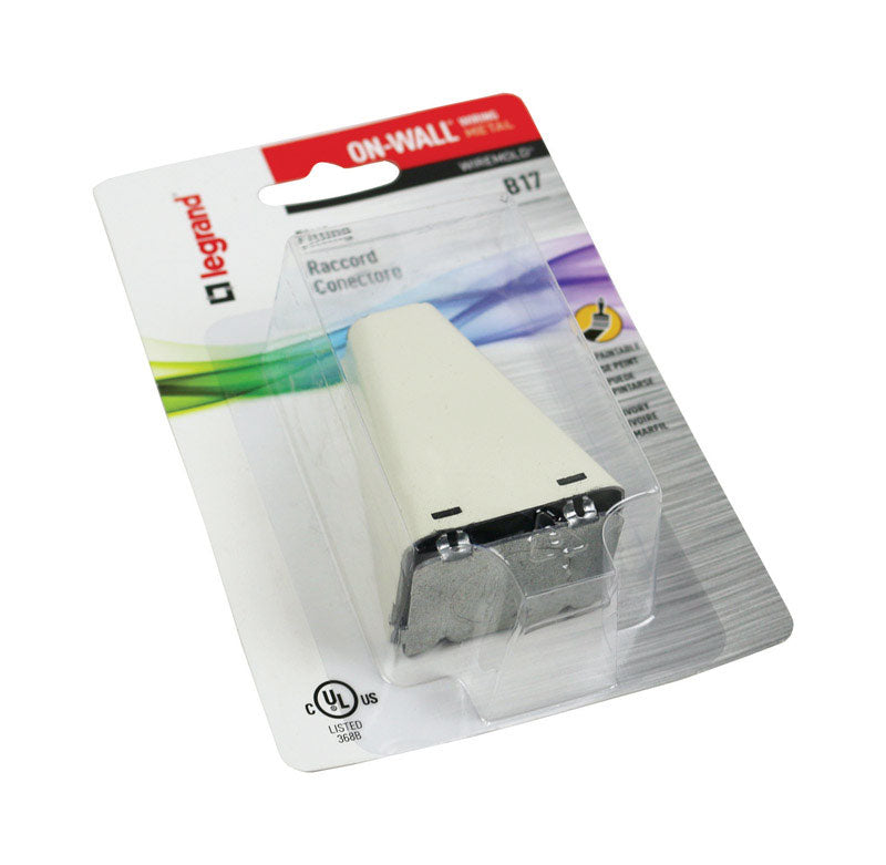 Legrand Traingle Metal Conduit Connector Box Ivory