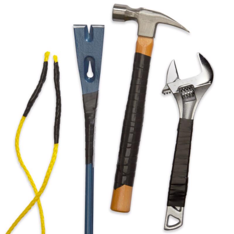 Duck Wrap-Fix 1 in. W X 10 ft. L Black Self-Fusing Repair Tape