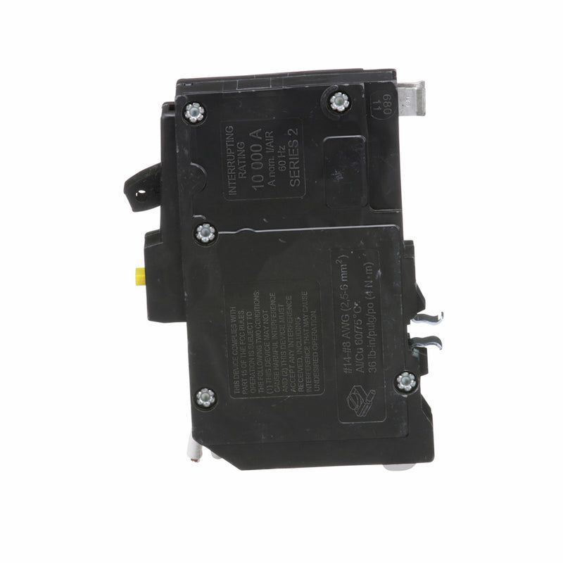 Square D QO 20 amps Plug In Single Pole Circuit Breaker
