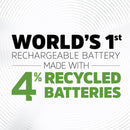 Energizer NiMH AA 1.2 V 2.3 mAh Rechargeable Battery 4 pk