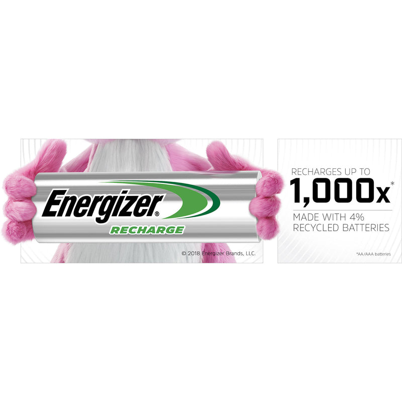 Energizer Recharge NiMH 9-Volt 1.2 V 150 Ah Rechargeable Battery NH22NBP 1 pk