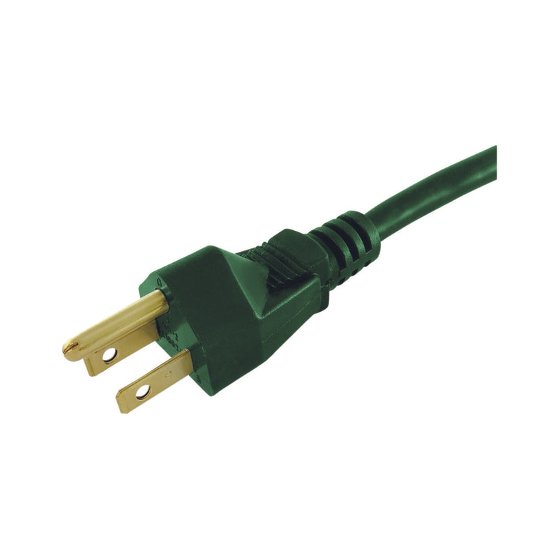 Ace Outdoor 15 ft. L Green Extension Cord 16/3 SJTW