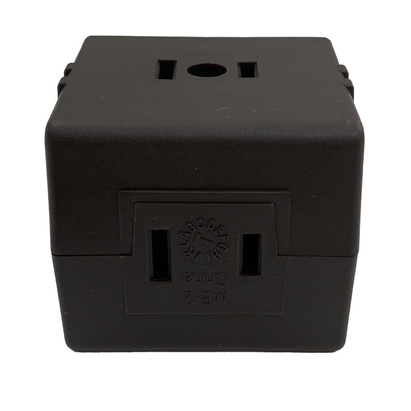 Ace Polarized 3 outlets Cube Adapter 1 pk