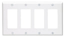 WALPLAT 4G GFI DECOR WH