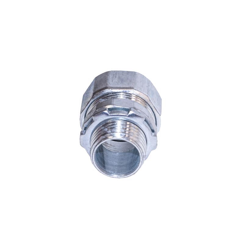 Sigma Engineered Solutions 3/4 in. D Zinc-Plated Steel Compression Connector For Rigid/IMC 1 pk