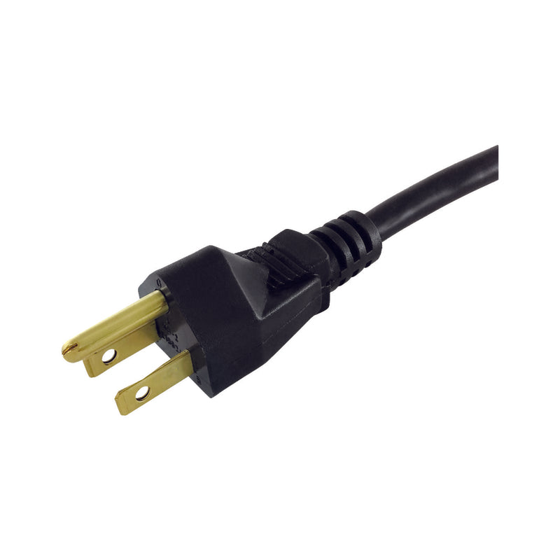 Ace Indoor 25 ft. L Black Extension Cord 16/3 SJO