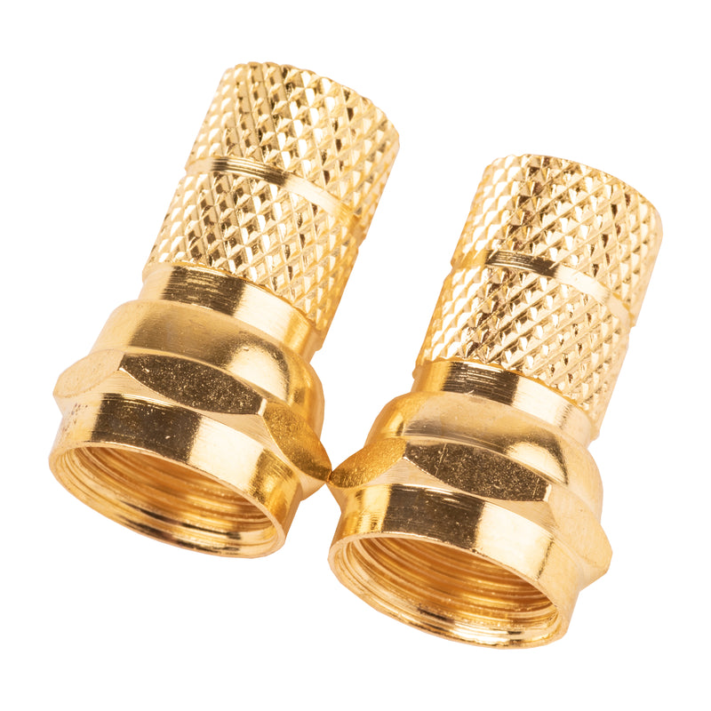 Monster Just Hook It Up Twist-On RG59 Coaxial Connector 10 pk