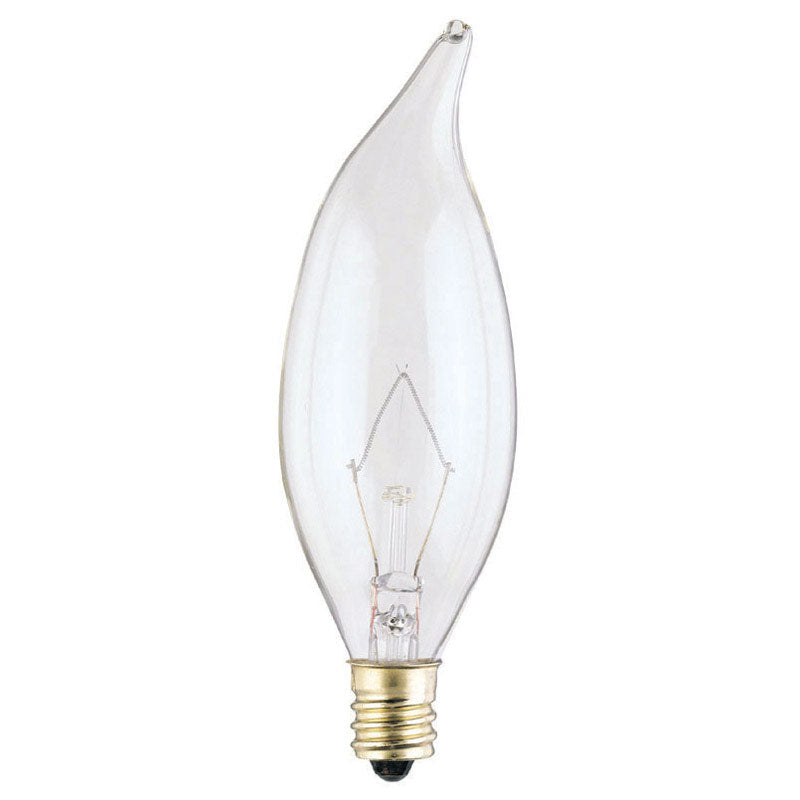 Westinghouse DecorLite 3 W E12 Specialty Incandescent Bulb E12 (Candelabra) Warm White 1 pk