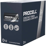 Procell Constant D Alkaline Batteries 12 pk Boxed