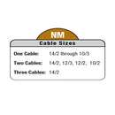 Sigma Engineered Solutions ProConnex NM/SE Clamp Cable Connector 1/2 in. D 100 pk