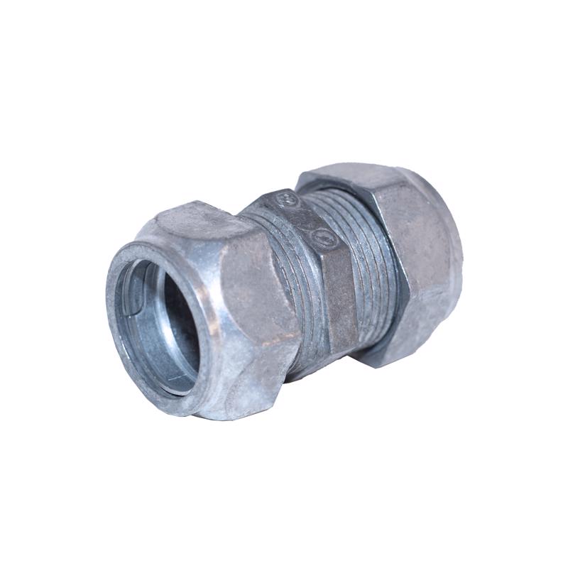 Sigma Engineered Solutions 1 in. D Die-Cast Zinc Compression Coupling For AC, MC and FMC/RWFMC 1 pk