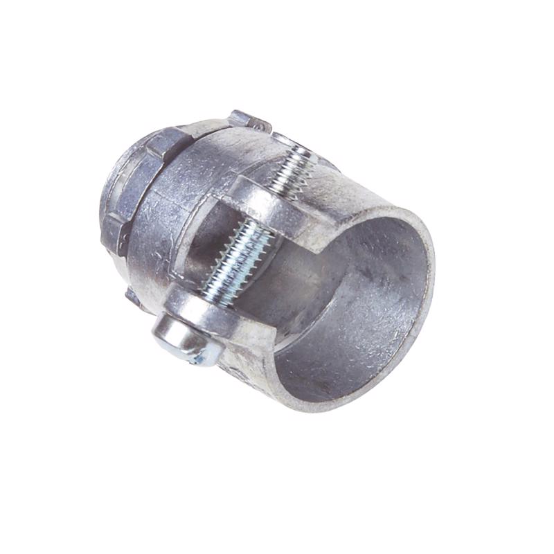 Sigma Engineered Solutions 3/4 in. D Die-Cast Zinc Squeeze Connector For AC, MC or FMC/RWFMC 1 pk