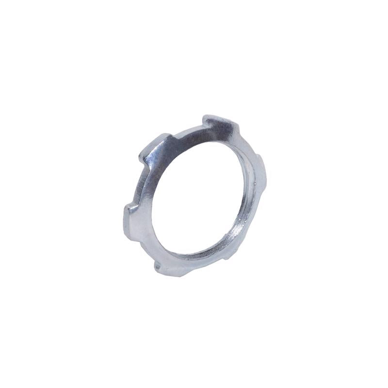 Sigma Engineered Solutions 2 in. D Zinc-Plated Steel Electrical Conduit Locknut For Rigid/IMC 1 pk