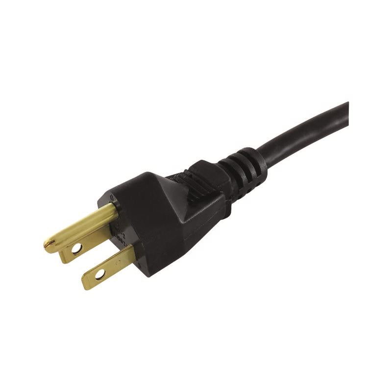 Ace Outdoor 50 ft. L Black Extension Cord 16/3 SJTW