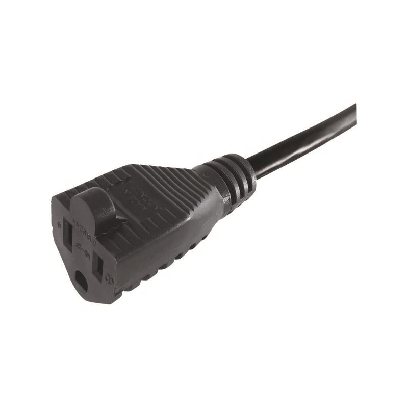 Ace Outdoor 50 ft. L Black Extension Cord 16/3 SJTW