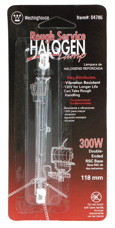 HALOGEN BULB WHT 300W