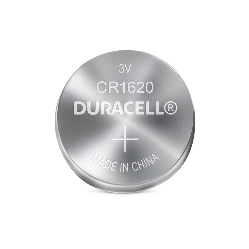 Duracell Lithium Coin 1620 3 V 68 mAh Medical Battery 1 pk