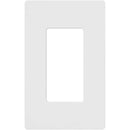 Lutron Claro White 1 gang Plastic Wall Plate 1 pk